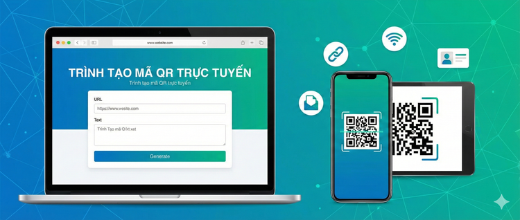 Trình Tạo Mã QR Trực Tuyến